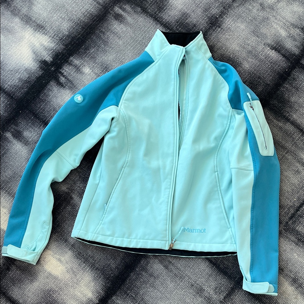Marmot Women's Light Blue Grabity Jacket, size large